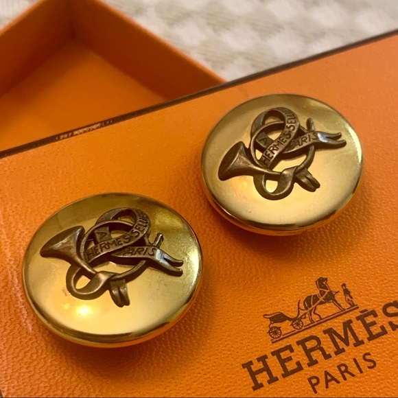 Hermes Jewelry - AUTHENTIC HERMÈS Clip On Earring